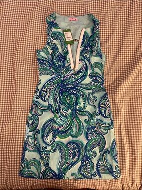 Lilly Pulitzer Penelope Shift Poolside Blu